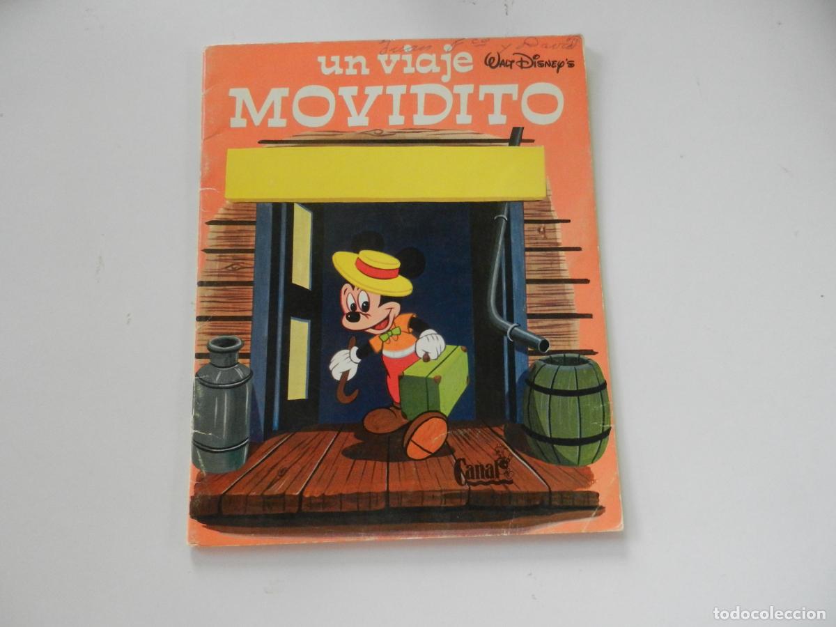 Libros de segunda mano: UN VIAJE MOVIDITO - CANAL - PEQUE&Ntilde;OS LIBROS DE PLATA N&ordm; 10 - WALT DISNEY 1981.