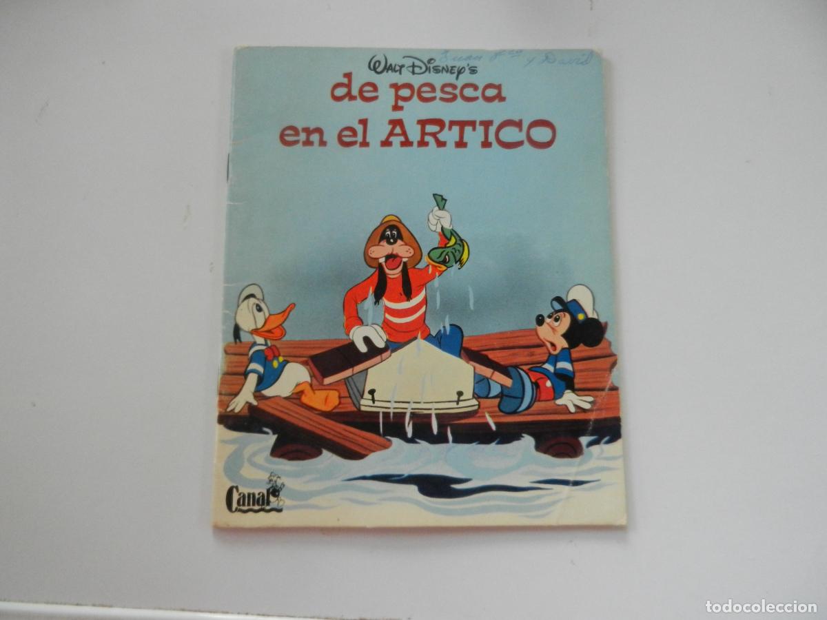Libros de segunda mano: DE PESCA EN EL &Aacute;RTICO - CANAL - PEQUE&Ntilde;OS LIBROS DE PLATA N&ordm; 9 - WALT DISNEY 1981.