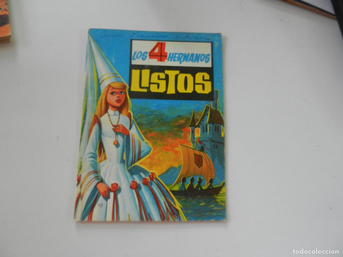 Libros de segunda mano: LOS 4 HERMANOS LISTOS - COLECCI&Oacute;N PARA&Iacute;SO N&ordm; 10 - EDITORIAL VASCO AMERICANA 197..