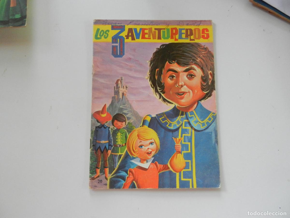 Libros de segunda mano: LOS 3 AVENTUREROS - COLECCI&Oacute;N PARA&Iacute;SO N&ordm; 20 - EDITORIAL VASCO AMERICANA 197..