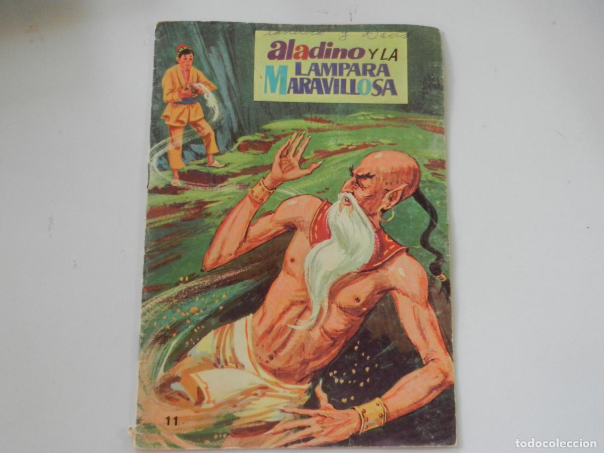 Libros de segunda mano: ALADINO Y LA LAMPARA MARAVILLOSA-CUENTOS DE LA ABUELITA N&ordm; 11-EDIT. CULTURA Y PROGRESO/VASCO 1974.