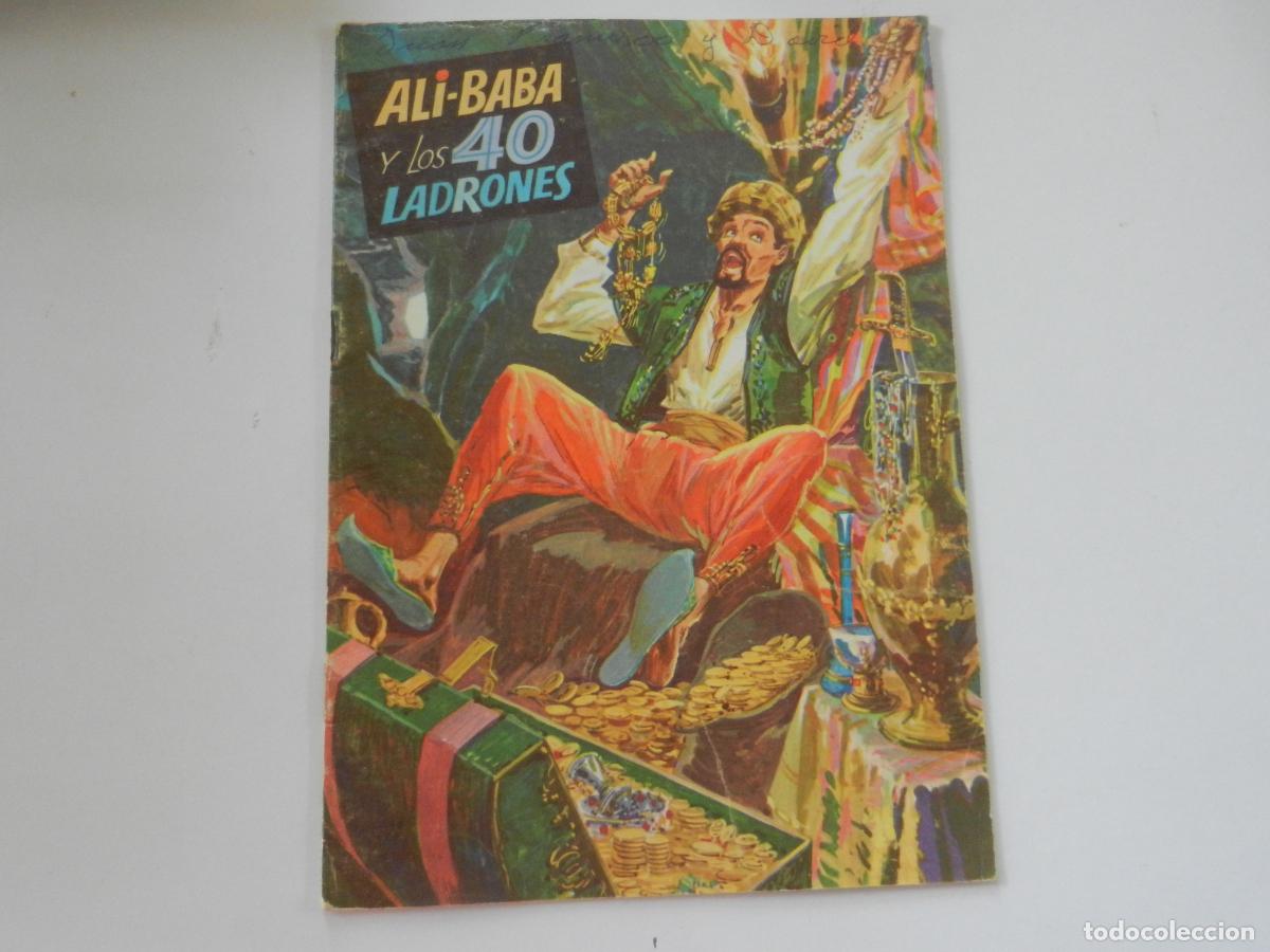 Libros de segunda mano: ALI-BABA Y LOS 40 LADRONES -CUENTOS DE LA ABUELITA N&ordm; 7-EDIT. CULTURA Y PROGRESO/VASCO 1974.