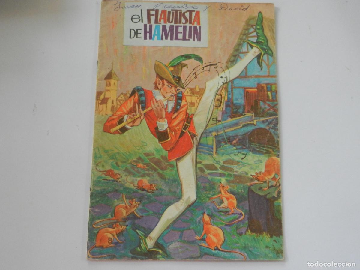 Libros de segunda mano: EL FLAUTISTA DE HAMELIN -CUENTOS DE LA ABUELITA N&ordm; 8-EDIT. CULTURA Y PROGRESO/VASCO 1974.
