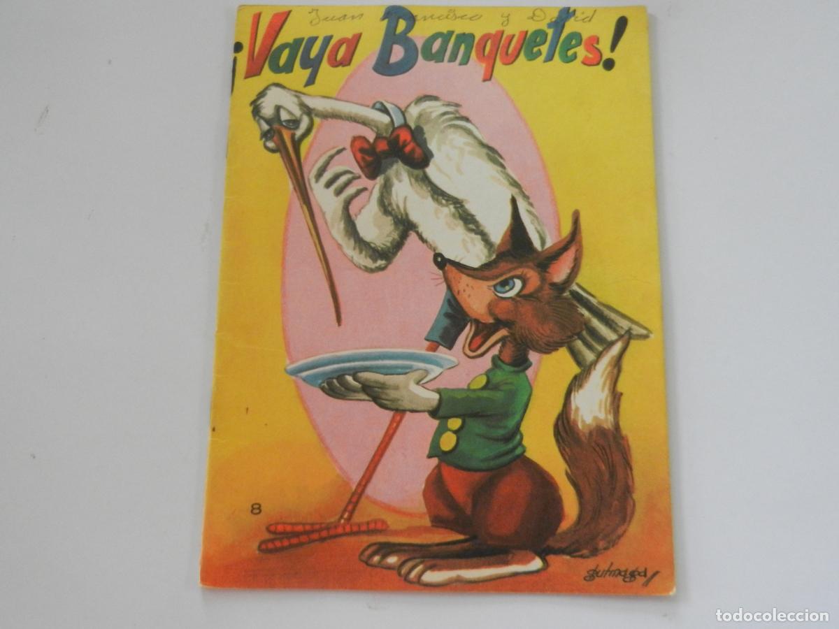 Libros de segunda mano: &iexcl;VAYA BANQUETES! - PRINCIPIOS INFANTILES N&ordm; 8 - EDITORIAL VASCO AMERICANA 1975.