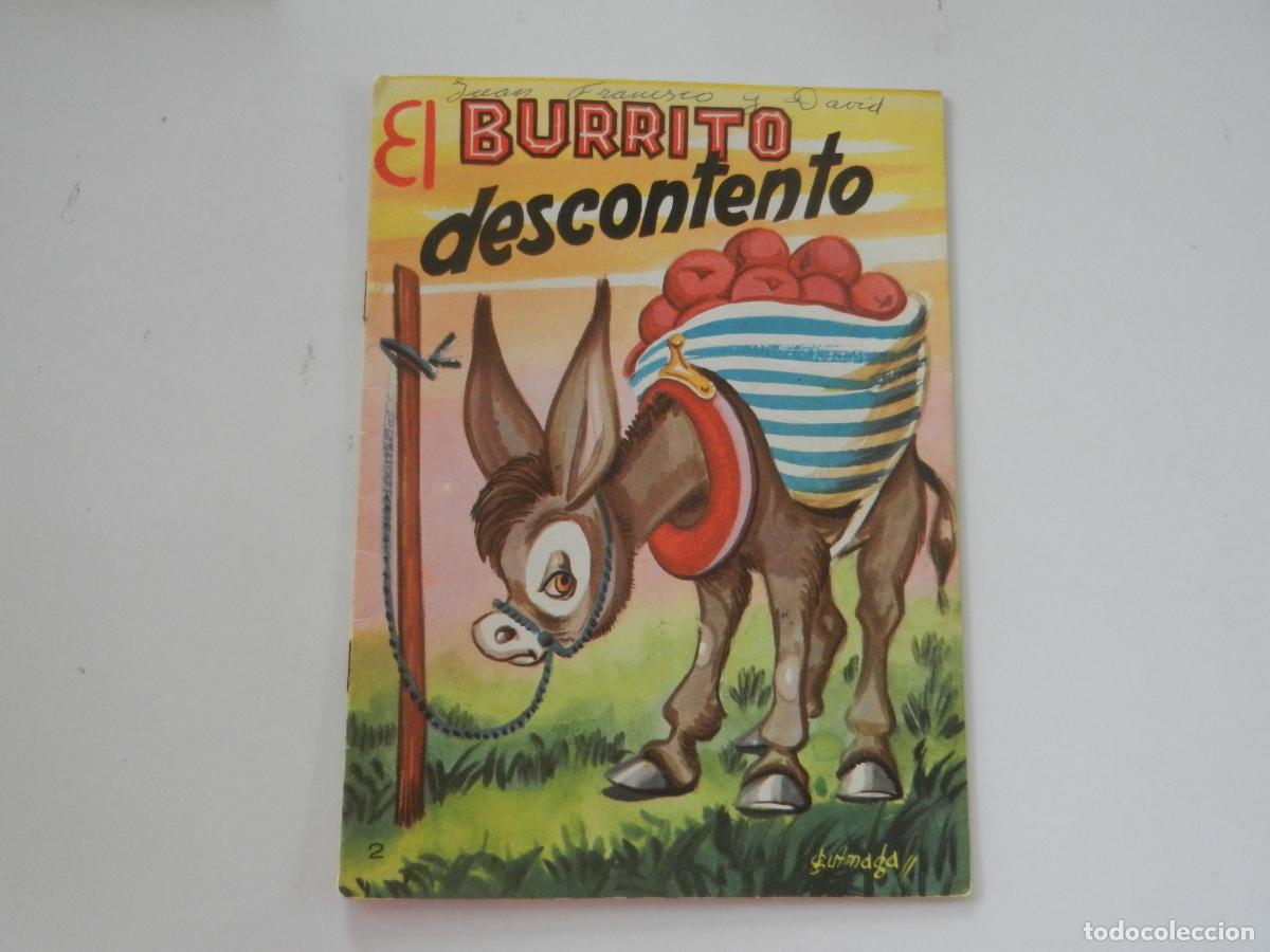 Libros de segunda mano: EL BURRITO DESCONTENTO - PRINCIPIOS INFANTILES N&ordm; 2 - EDITORIAL VASCO AMERICANA 1975.