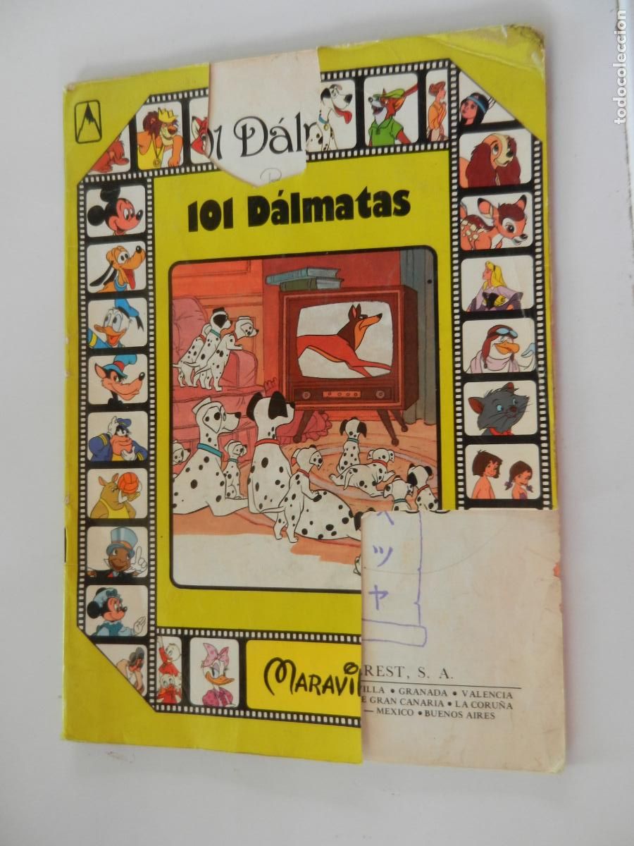 Libros de segunda mano: 101 DALMATAS - MARAVILLAS DISNEY - EDITORIAL EVEREST 1987.