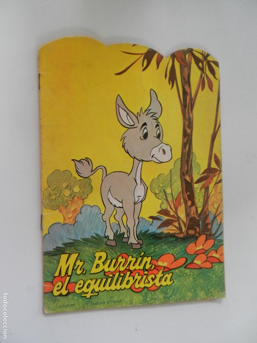 Libros de segunda mano: MR. BURR&Iacute;N, EL EQUILIBRISTA - COLECCI&Oacute;N TROQUELADOS FA - EDICIONES ALONSO 1980.
