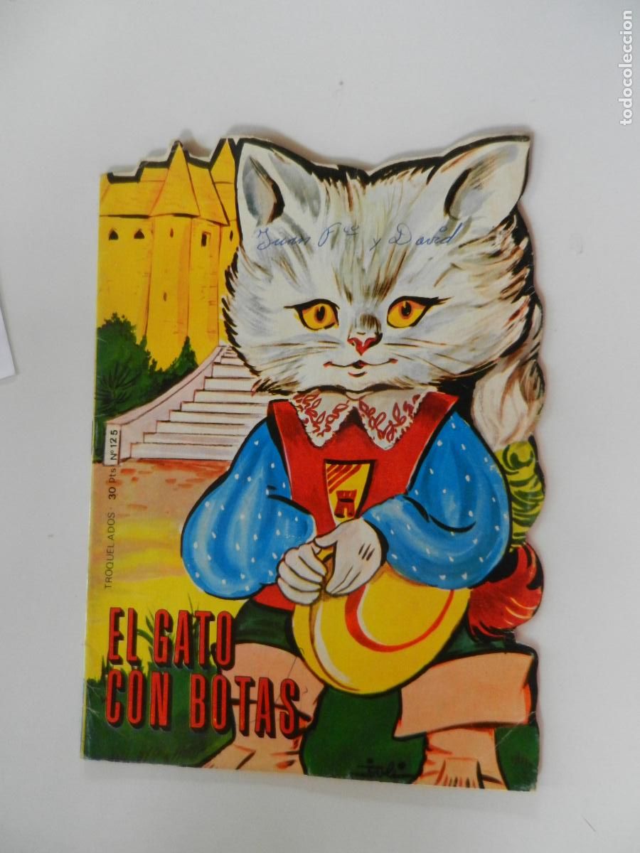 Libros de segunda mano: EL GATO CON BOTAS - TROQUELADO N&ordm; 125 - EDITORIAL VILMAR 1983.