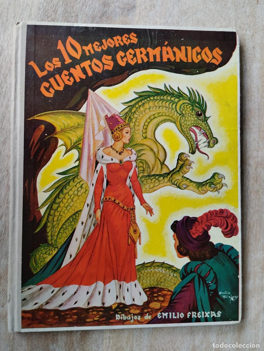 Libri di seconda mano: KOO - LOS 10 MEJORES CUENTOS GERMANICOS EDITORIAL MOLINO ILUSTRACIONES DE FREIXAS