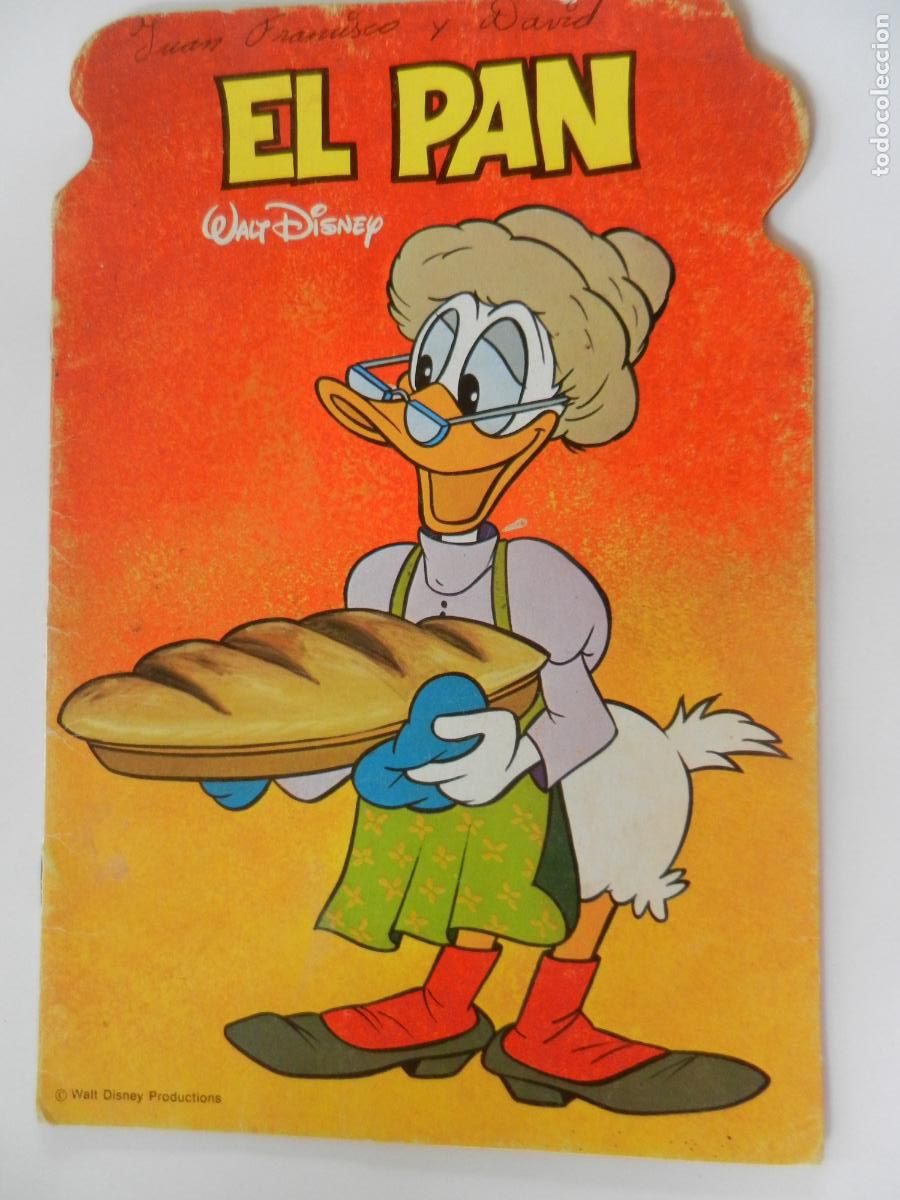 Libros de segunda mano: EL PAN - WALT DISNEY TROQUELADO - ARTES GR&Aacute;FICAS COBAS 1983 1&ordf; EDICI&Oacute;N.