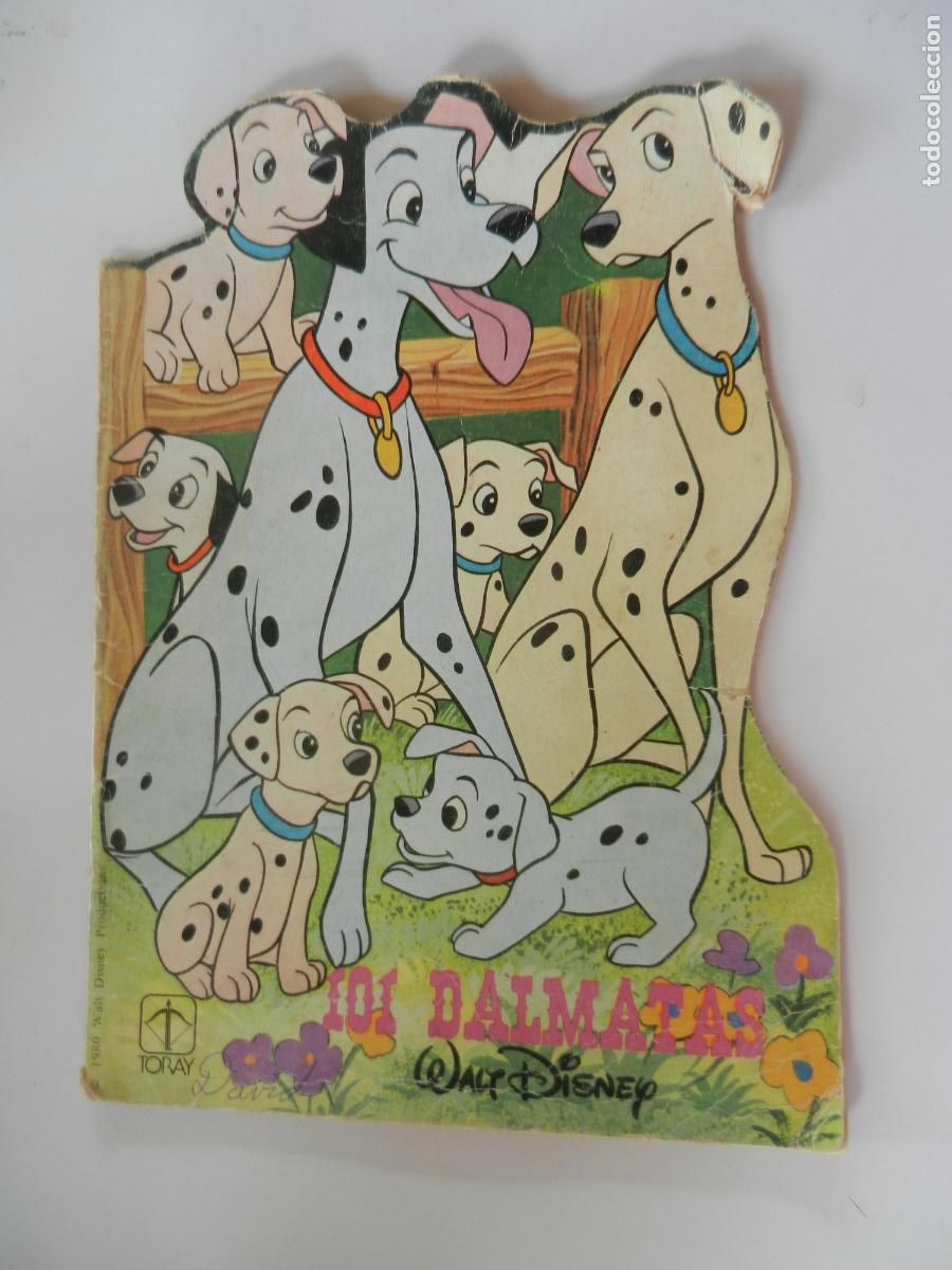 Libros de segunda mano: 101 DALMATAS - TROQUELADOS WALT DISNEY N&ordm; 4 - EDICIONES TORAY 1980.