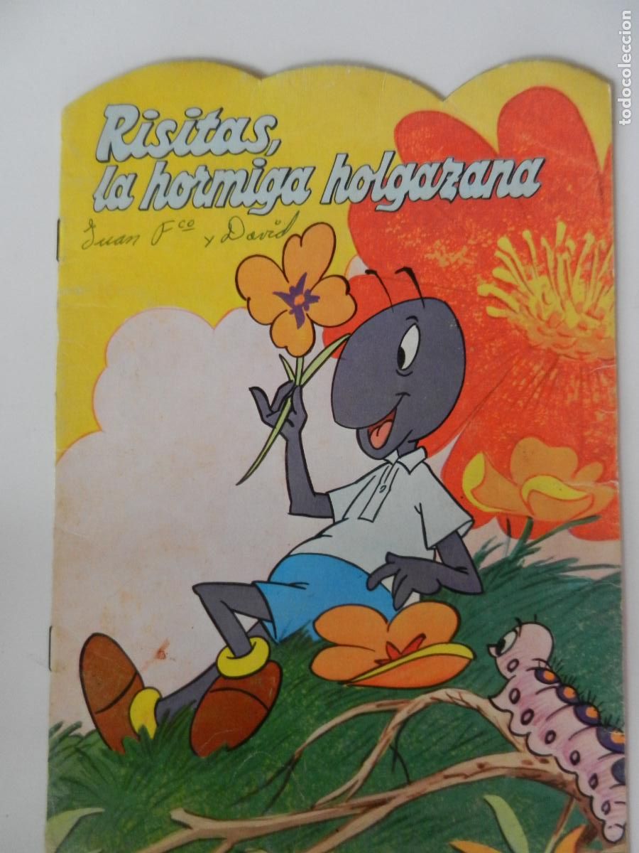 Libros de segunda mano: RISITAS, LA HORMIGA HOLGAZANA - COLECCI&Oacute;N TROQUELADOS FA N&ordm; 30 - EDICIONES ALONSO 1980.