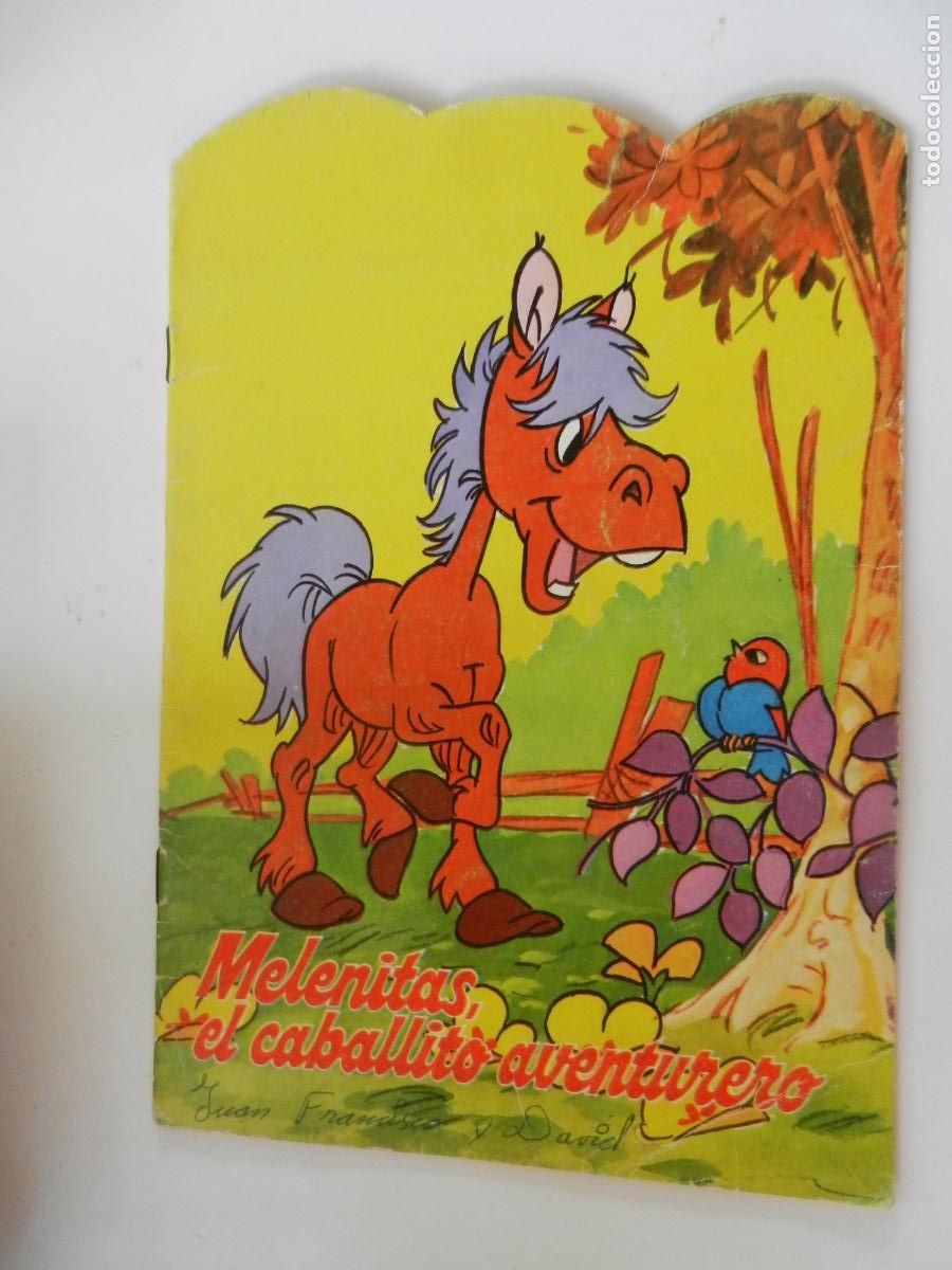Libros de segunda mano: MELENITAS, EL CABALLITO AVENTURERO - COLECCI&Oacute;N TROQUELADOS FA N&ordm; 46 - EDICIONES ALONSO 1981.