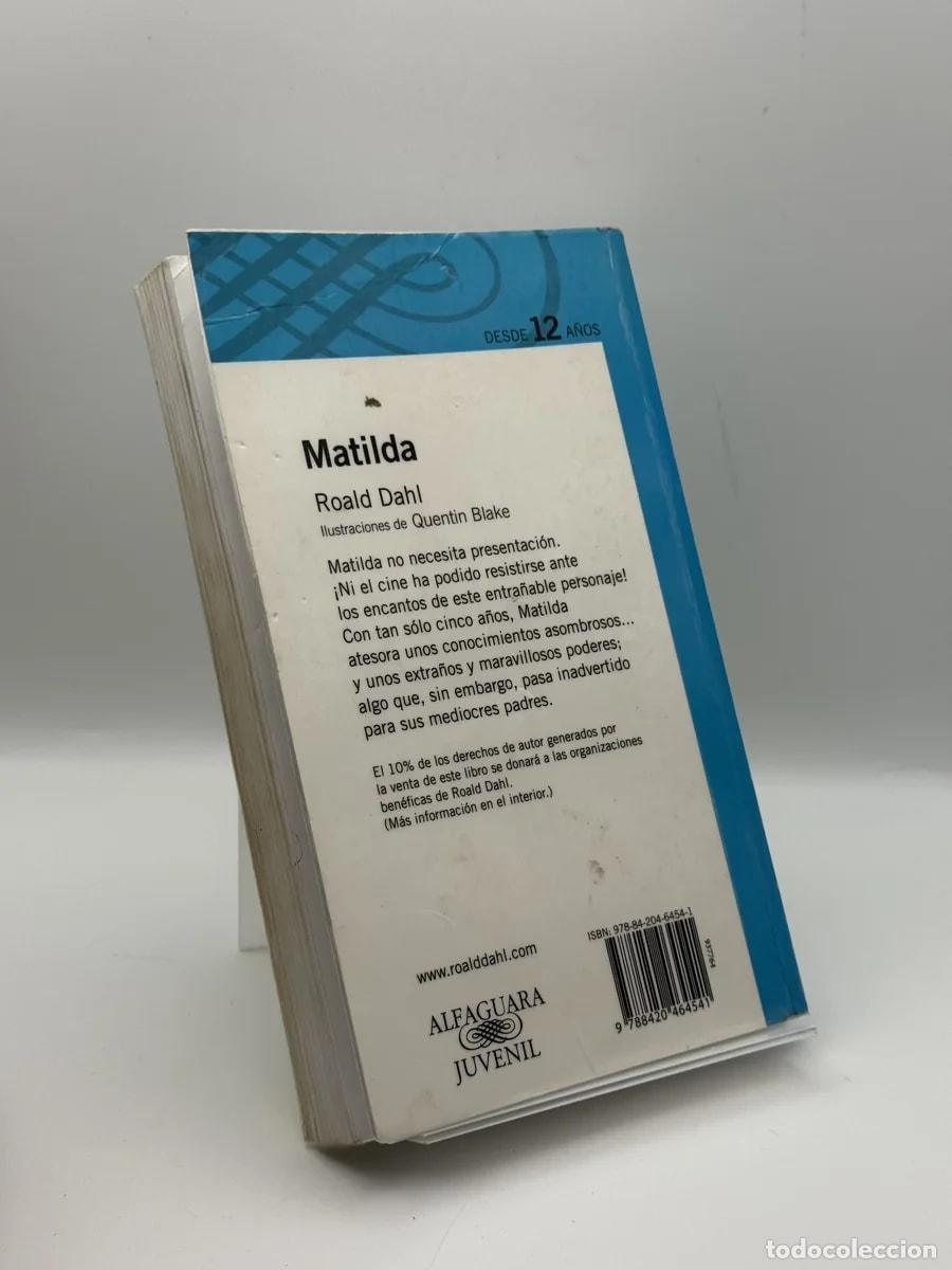 Libros de segunda mano: Matilda (&rdquo;Serie Azul&rdquo;) - Roald Dahl - Foto 2