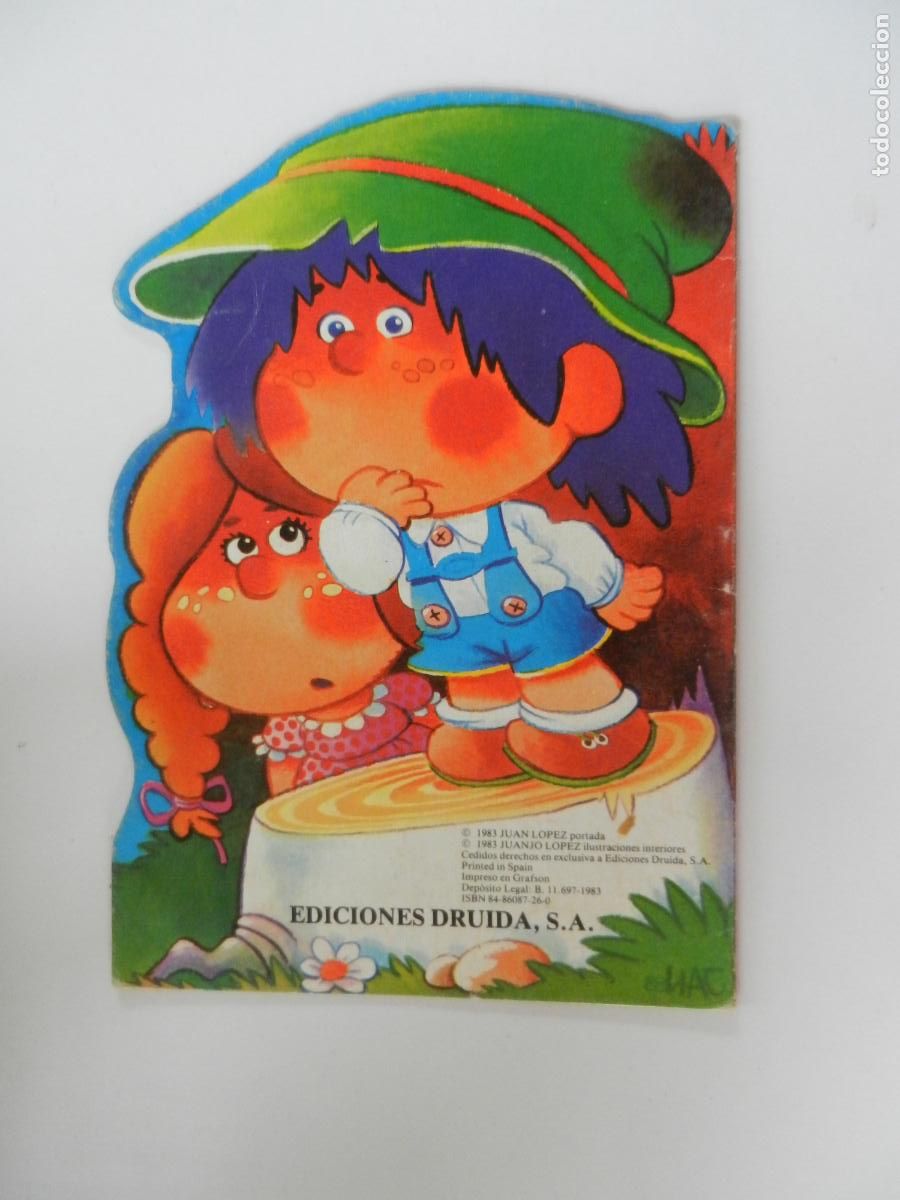 Libros de segunda mano: HANSEL Y GRETEL - TROQUELADO - JAN - EDICIONES DRUIDA 1983. - Foto 2