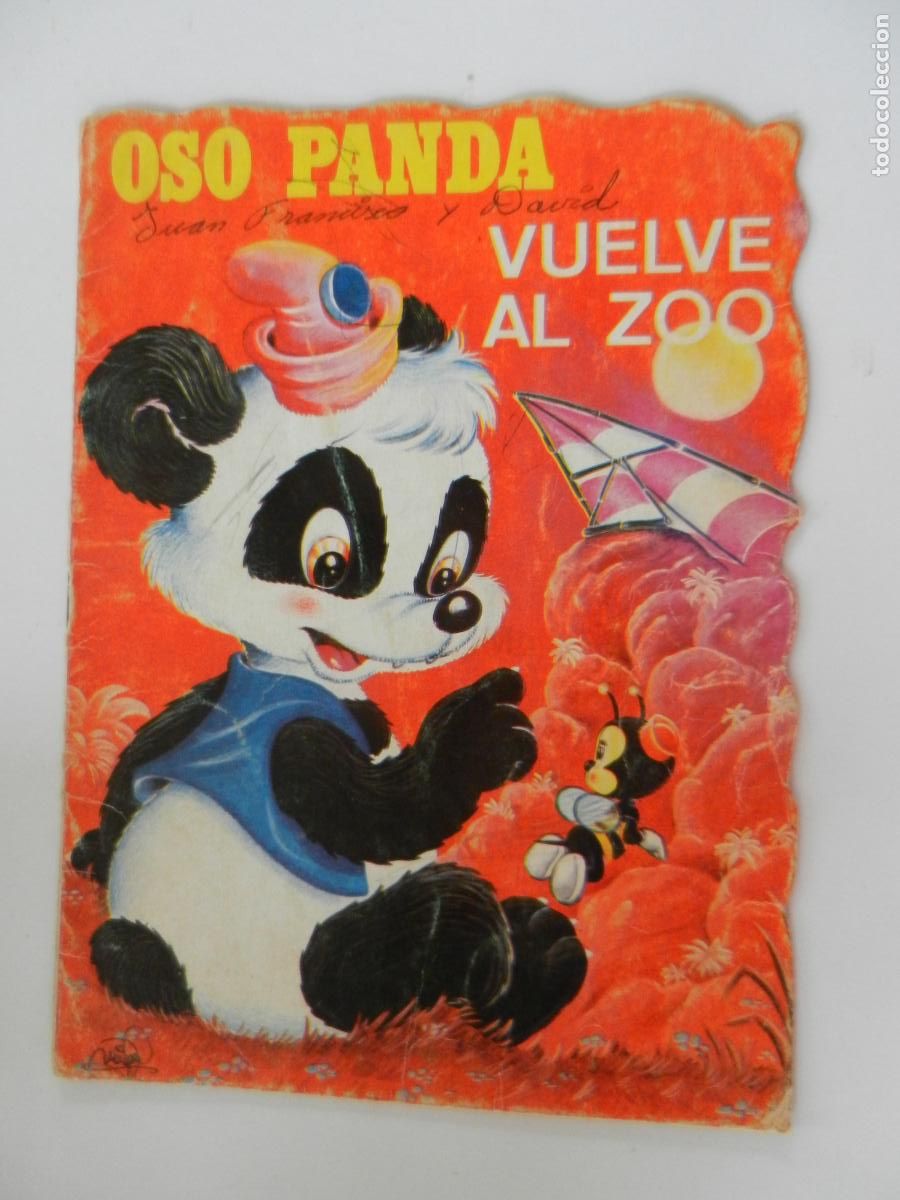 Libros de segunda mano: OSO PANDA VUELVE AL ZOO - TROQUELADOS VILMAR N&ordm; 4 - EDITORIAL VILMAR 1983.