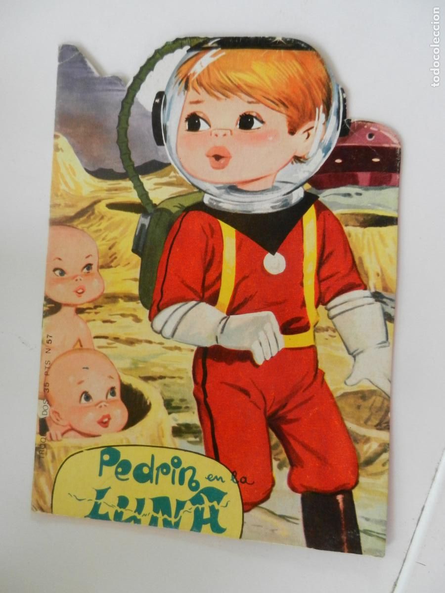 Libros de segunda mano: PEDRIN EN LA LUNA - TROQUELADO VILMAR N&ordm; 57 - VILMAR EDICIONES 1984.