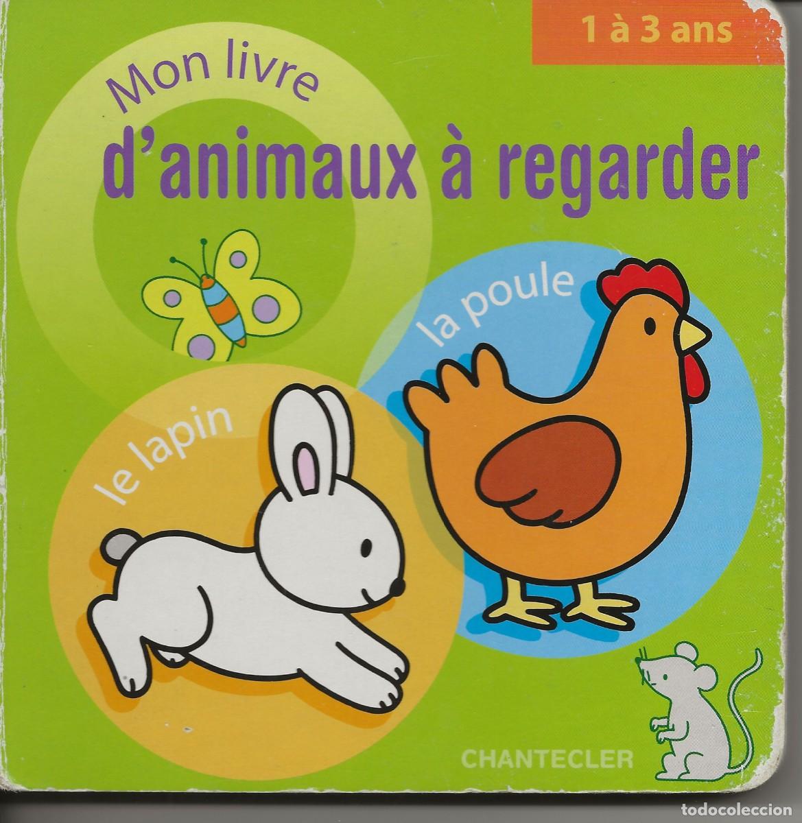 Libros de segunda mano: ANIMAUX A REGARDER - EDITION CHANTECLER