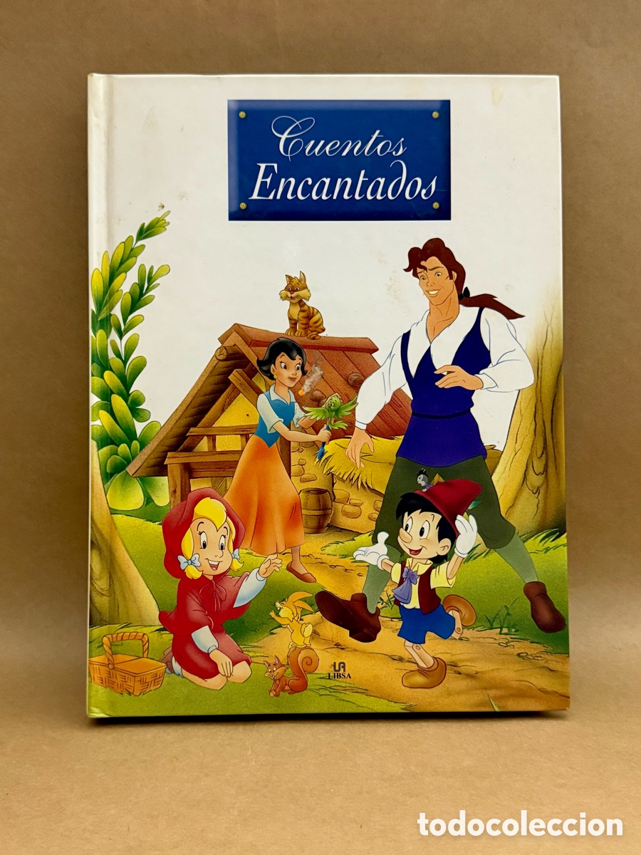 Libros de segunda mano: Cuentos Encantados &ndash; Blancanieves, Caperucita Roja, Gulliver y Pinocho &ndash; Libsa