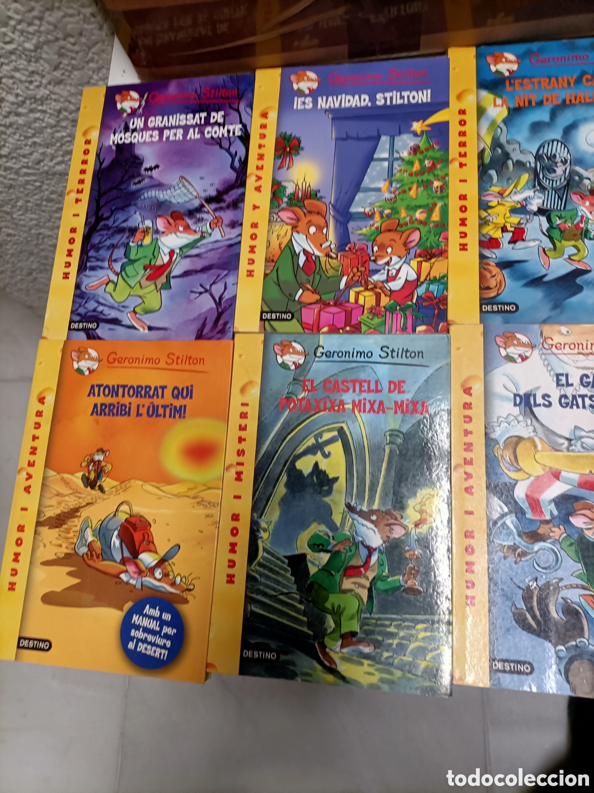 Libros de segunda mano: 15;Libros, Ger&oacute;nimo Stilton,en Catal&aacute;n - Foto 2