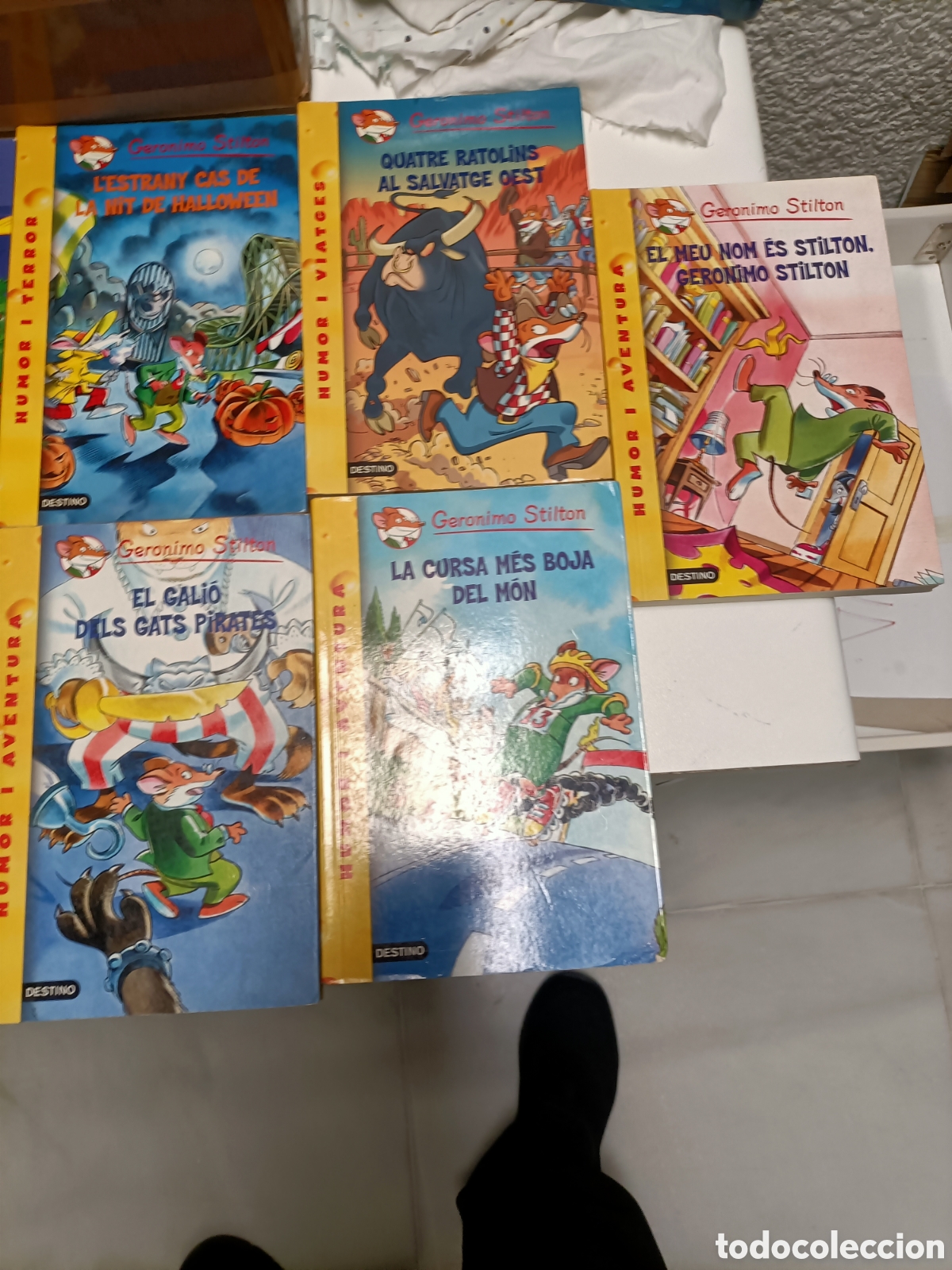 Libros de segunda mano: 15;Libros, Ger&oacute;nimo Stilton,en Catal&aacute;n - Foto 3