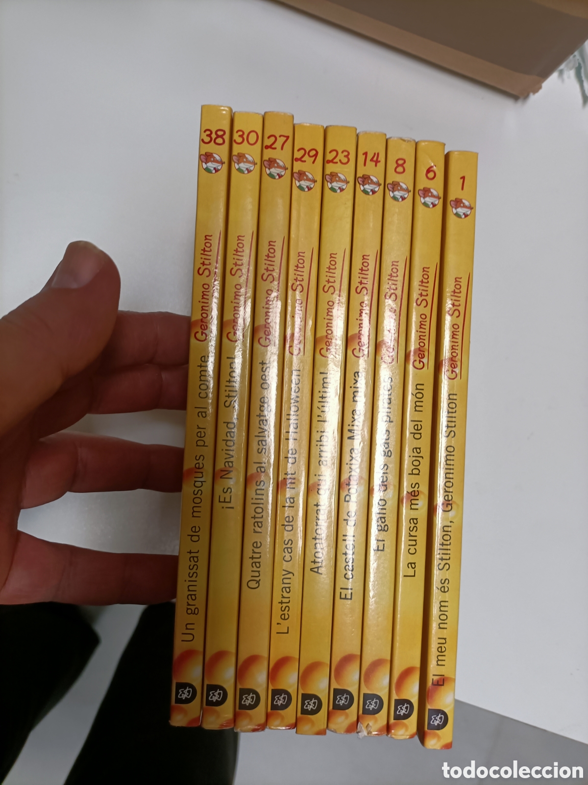 Libros de segunda mano: 15;Libros, Ger&oacute;nimo Stilton,en Catal&aacute;n - Foto 5