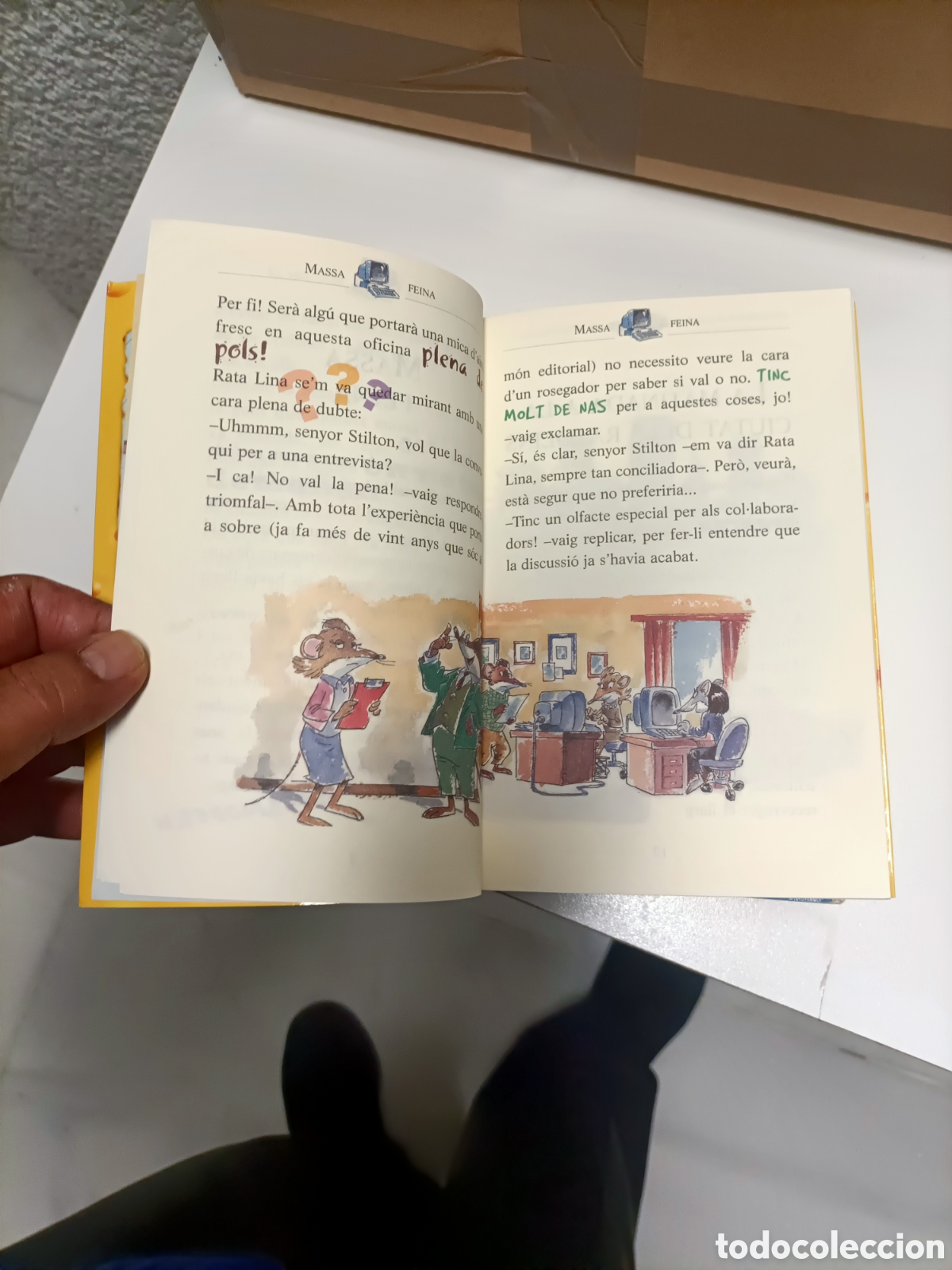 Libros de segunda mano: 15;Libros, Ger&oacute;nimo Stilton,en Catal&aacute;n - Foto 8