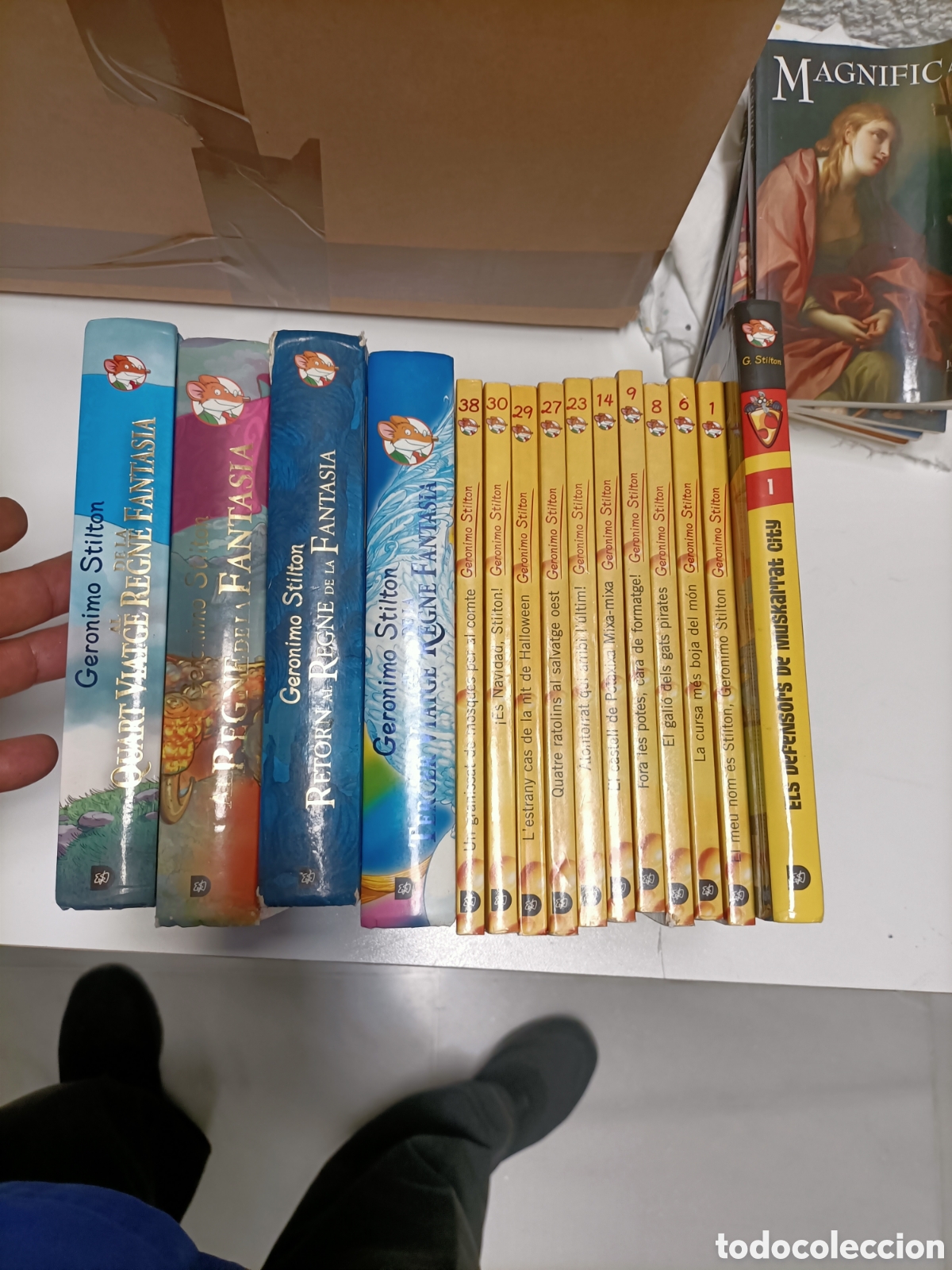 Libros de segunda mano: 15;Libros, Ger&oacute;nimo Stilton,en Catal&aacute;n - Foto 1