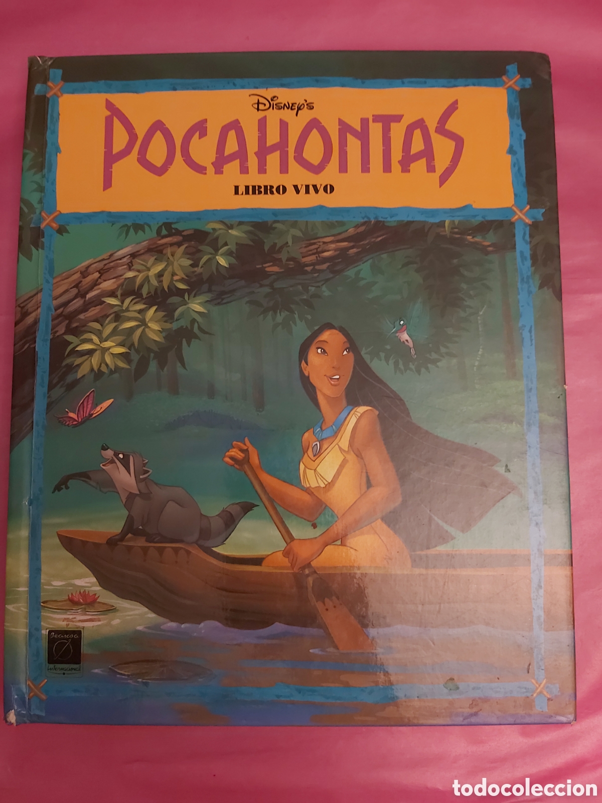 Libros de segunda mano: POCAHONTAS DISNEY LIBRO VIVO POP UPS BEASCOA 1995