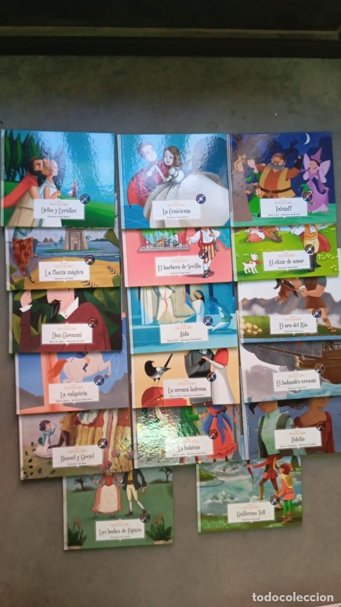 Libros de segunda mano: 17 vol.Colecci&oacute;n &Oacute;pera para ni&ntilde;os / EMSE EDAPP, 2016-con CDs