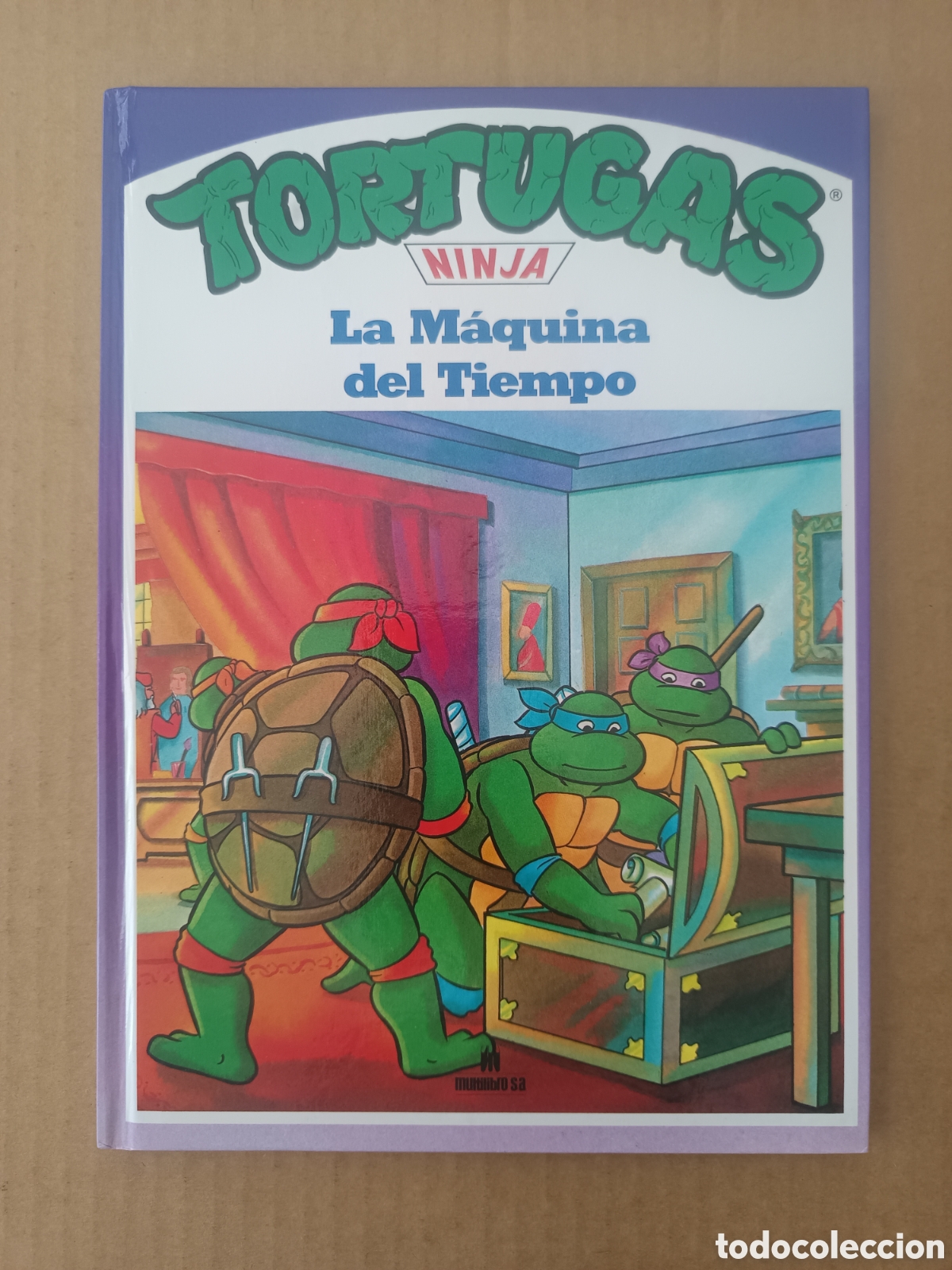 Libros de segunda mano: Tortugas Ninja: La M&aacute;quina del Tiempo (Multilibro, 1991). Por Isidro S&aacute;nchez y Comicup.