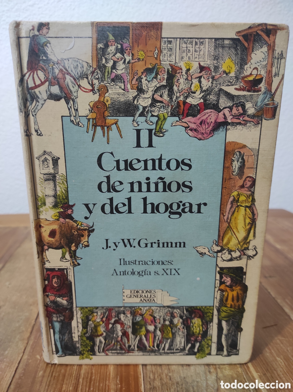 Libros de segunda mano: Cuentos de ni&ntilde;os y del hogar II. J. y W. Grimm. Anaya Laurin