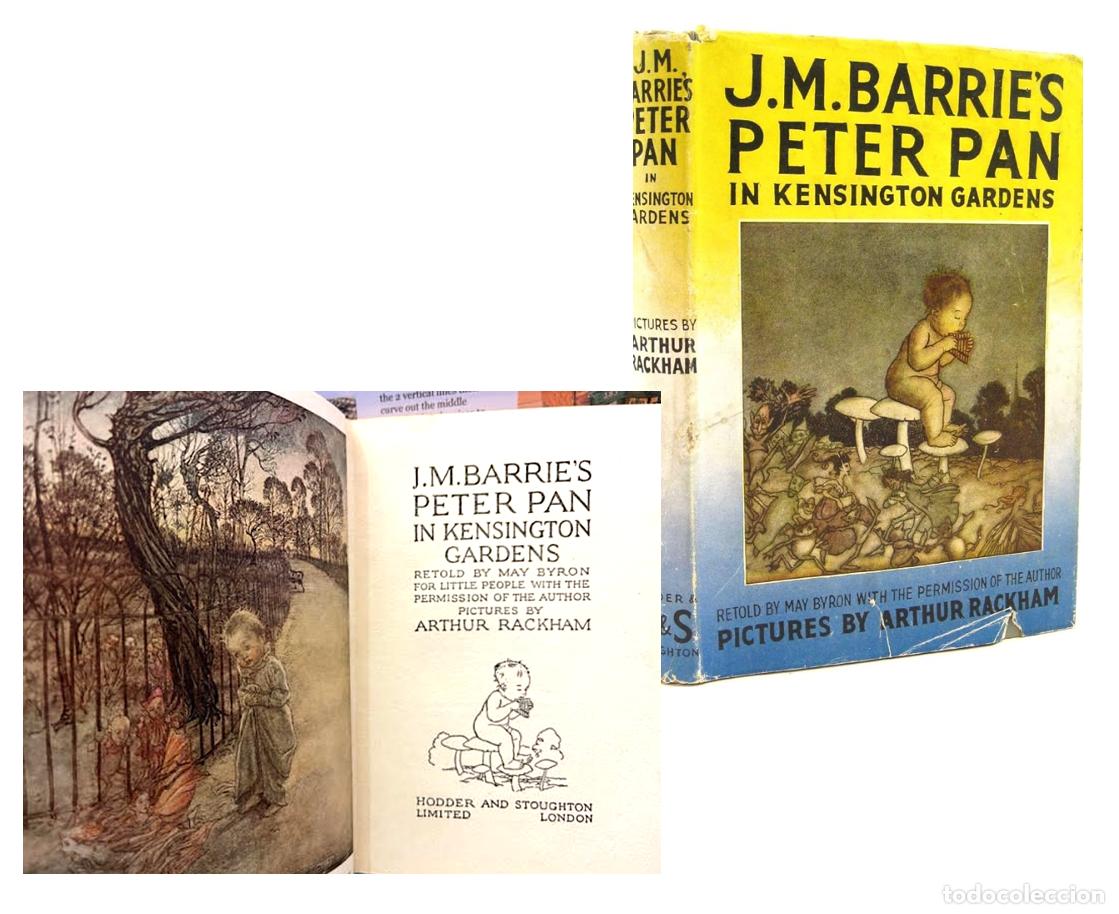 Libros de segunda mano: Peter Pan in Kensington Garden (Barrie&acute;s. illustrations by Arthur Rackham).
