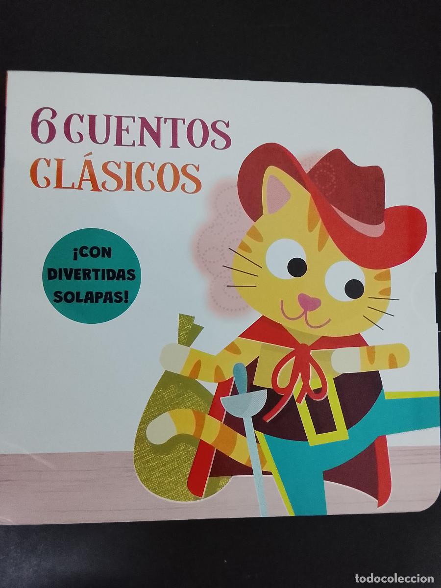 Libros de segunda mano: VV.AA.: 6 cuentos cl&aacute;sicos (Ediciones Jaguar. Colecci&oacute;n Miau. 2024)