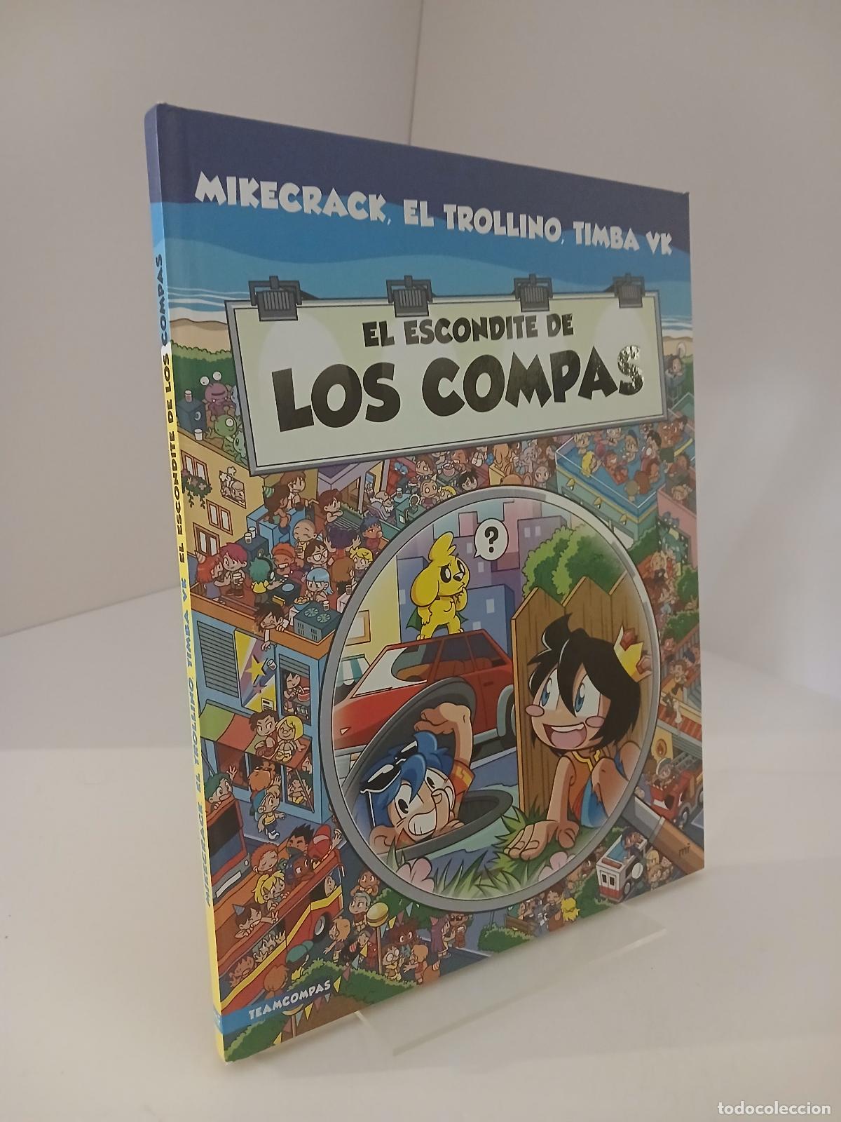 Libros de segunda mano: El escondite de Los Compas - Mikecrack El Trollino y Timba Vk - Foto 1