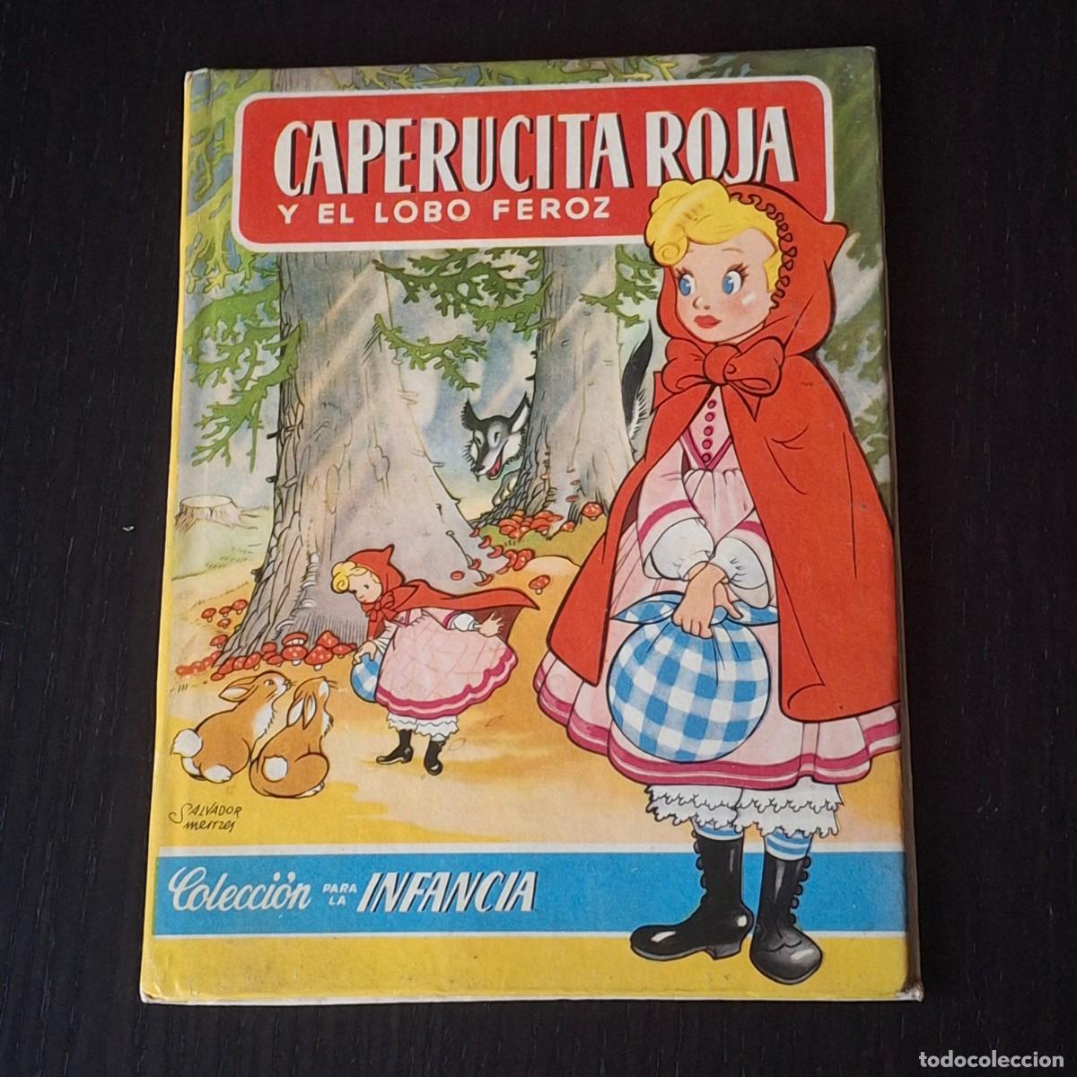 Libros de segunda mano: CAPERUCITA ROJA Y EL LOBO FEROZ - COLECCION PARA LA INFANCIA - CUENTO INFANTIL EDITORIAL BRUGUERA