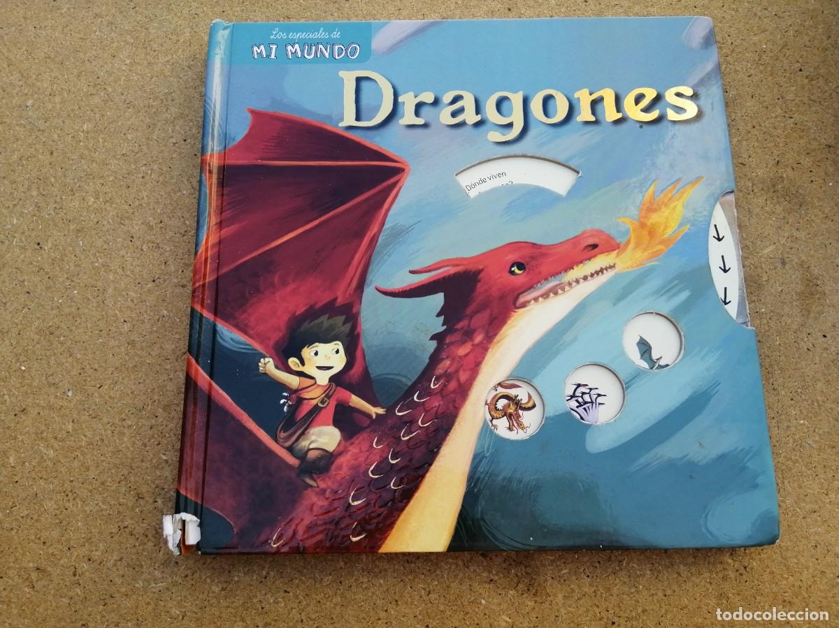 Libros de segunda mano: DRAGONES, LOS ESPECIALES DE MI MUNDO (CUENTO CON VENTANAS)