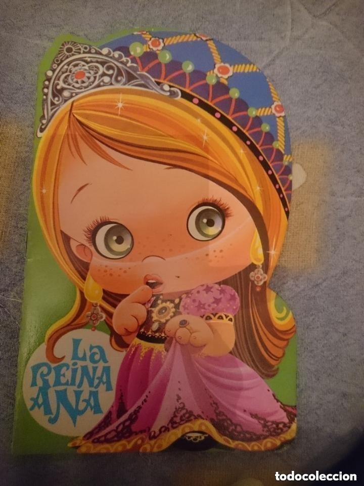 Libros de segunda mano: La Reina Ana DE BRUGUERA -primera EDICION - n 7 A&Ntilde;O 1986 - ANTIGUO CUENTO TROQUELADO