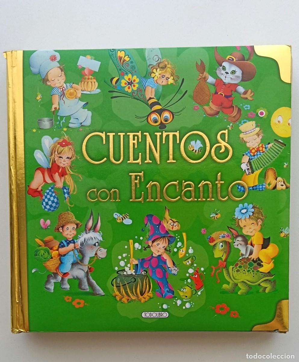 Libros de segunda mano: Libro Cuentos con Encanto Todolibro Oro