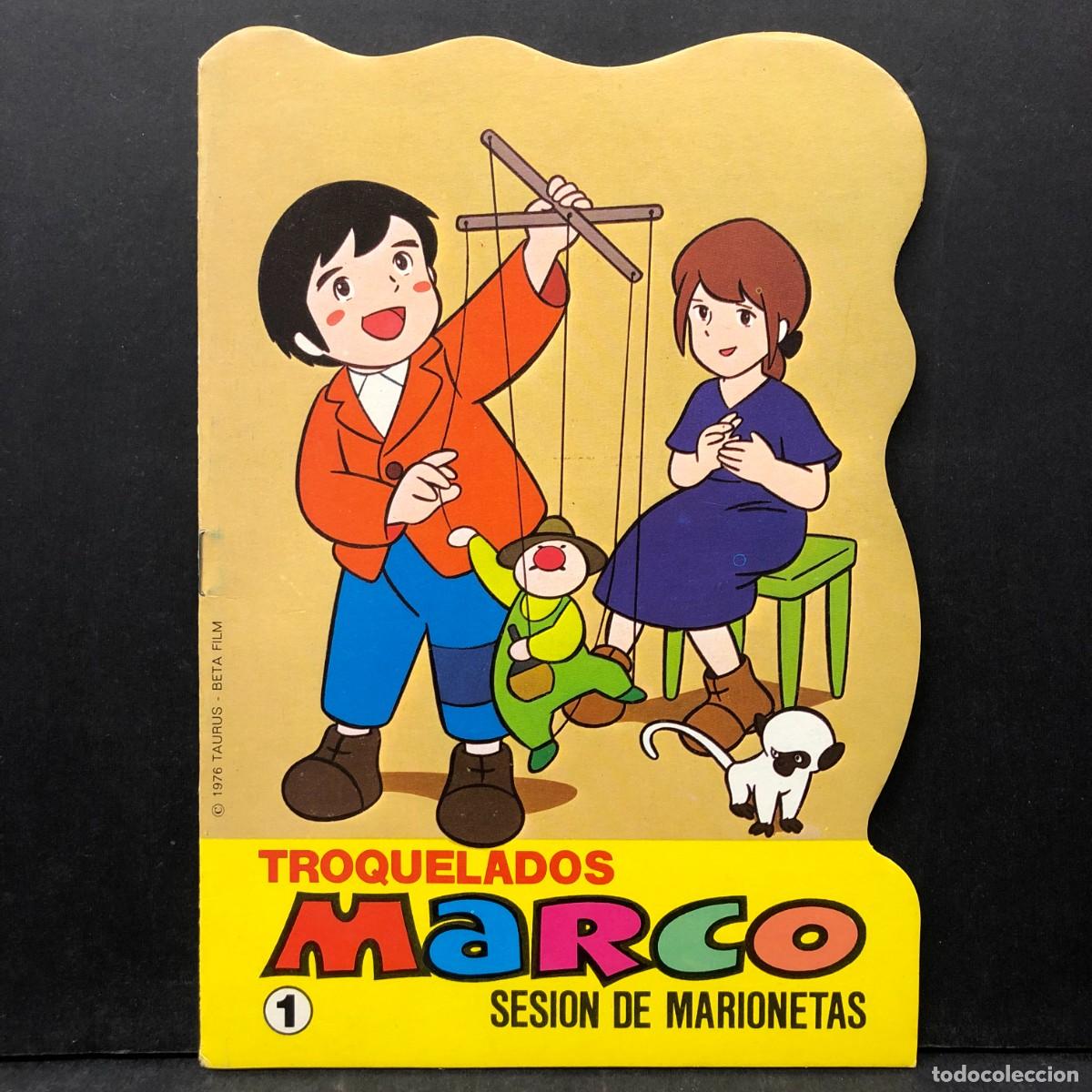Libros de segunda mano: TROQUELADOS MARCO - SESION DE MARIONETAS - 1- 1976 - TAURUS - CUENTO / 501