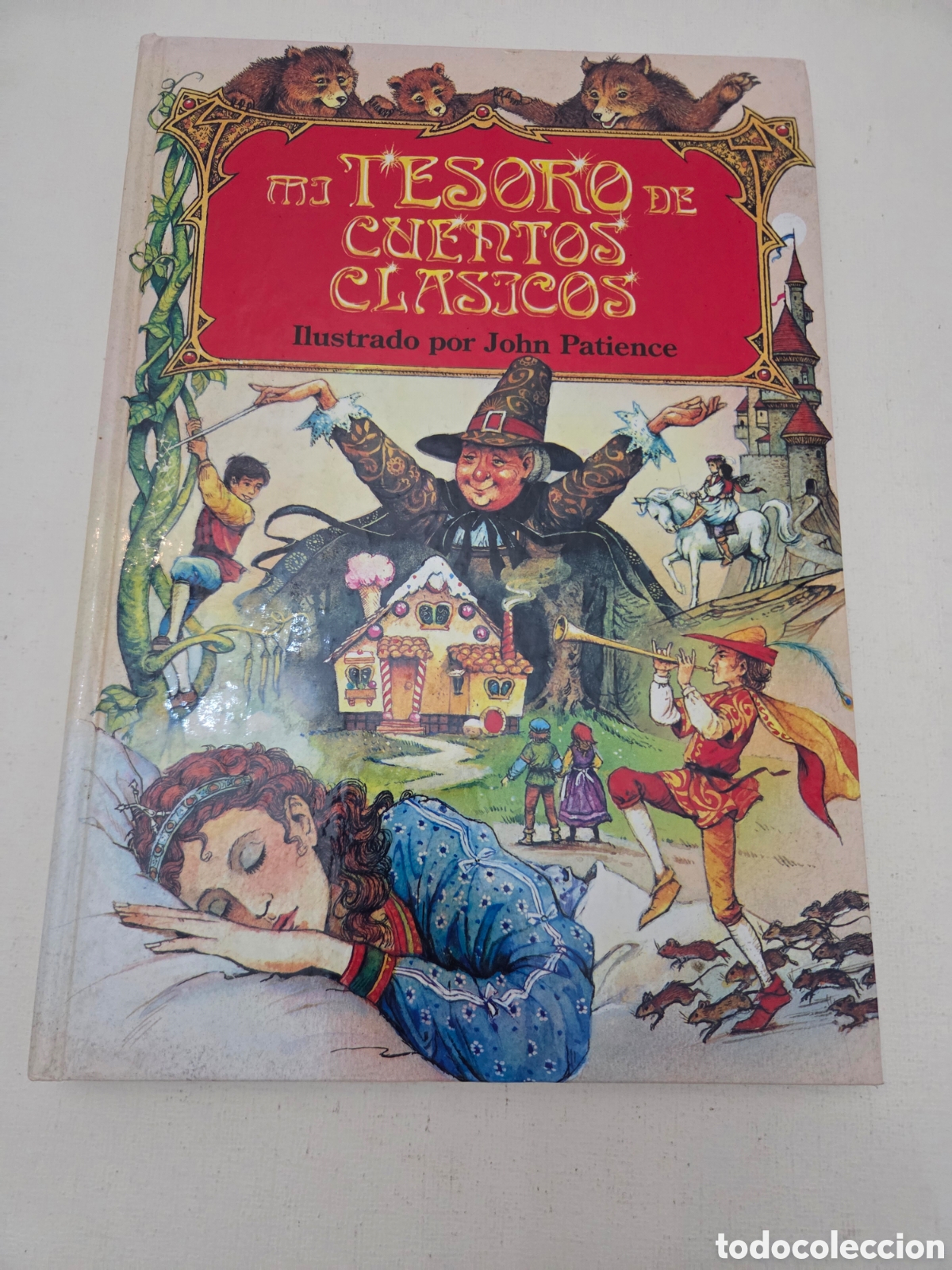 Libros de segunda mano: Libro Infantil: Mi Tesoro de Cuentos Cl&aacute;sicos Ilustrado por John Patience