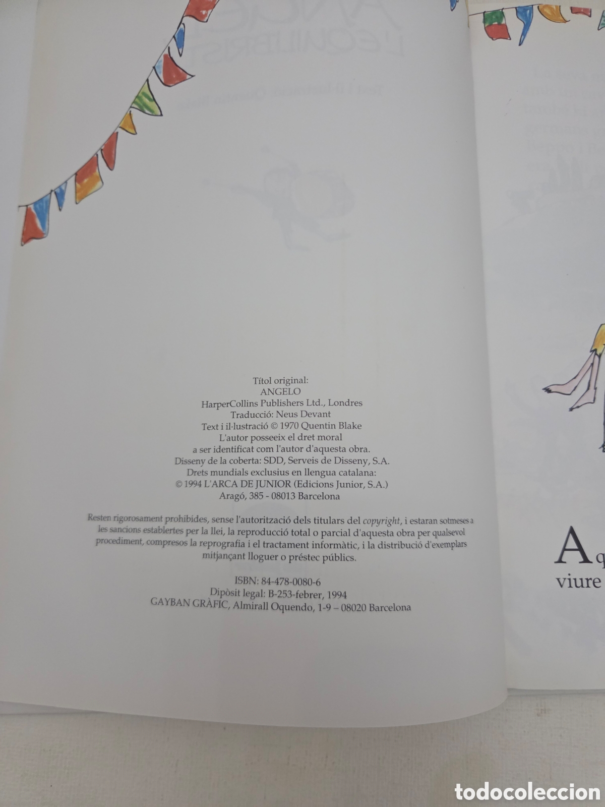 Libros de segunda mano: Libro Infantil: &Agrave;ngel, lEquilibrista - Quentin Blake - Foto 4