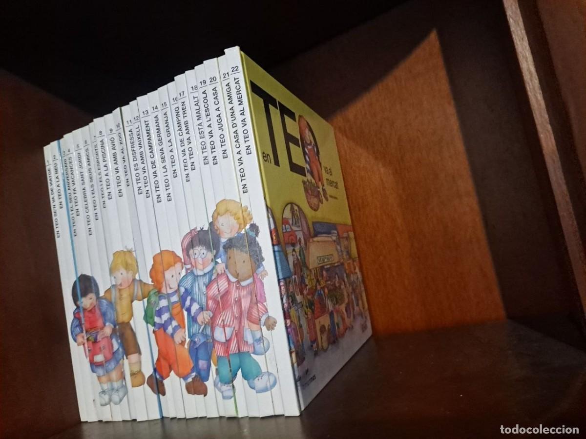Libros de segunda mano: Los 22 Libros de Teo en catalan - Foto 5
