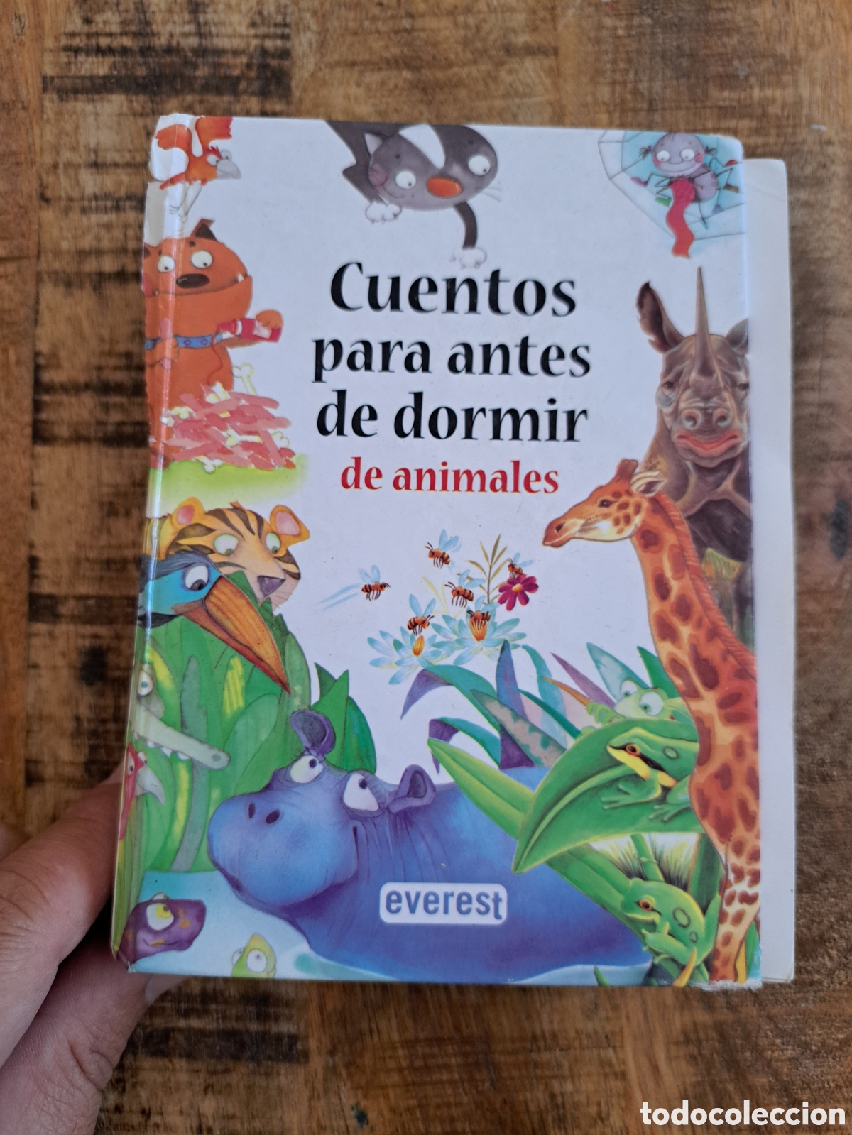 Libros de segunda mano: Jml Cuentos para antes de dormir de animlaes. Editorial Everest.