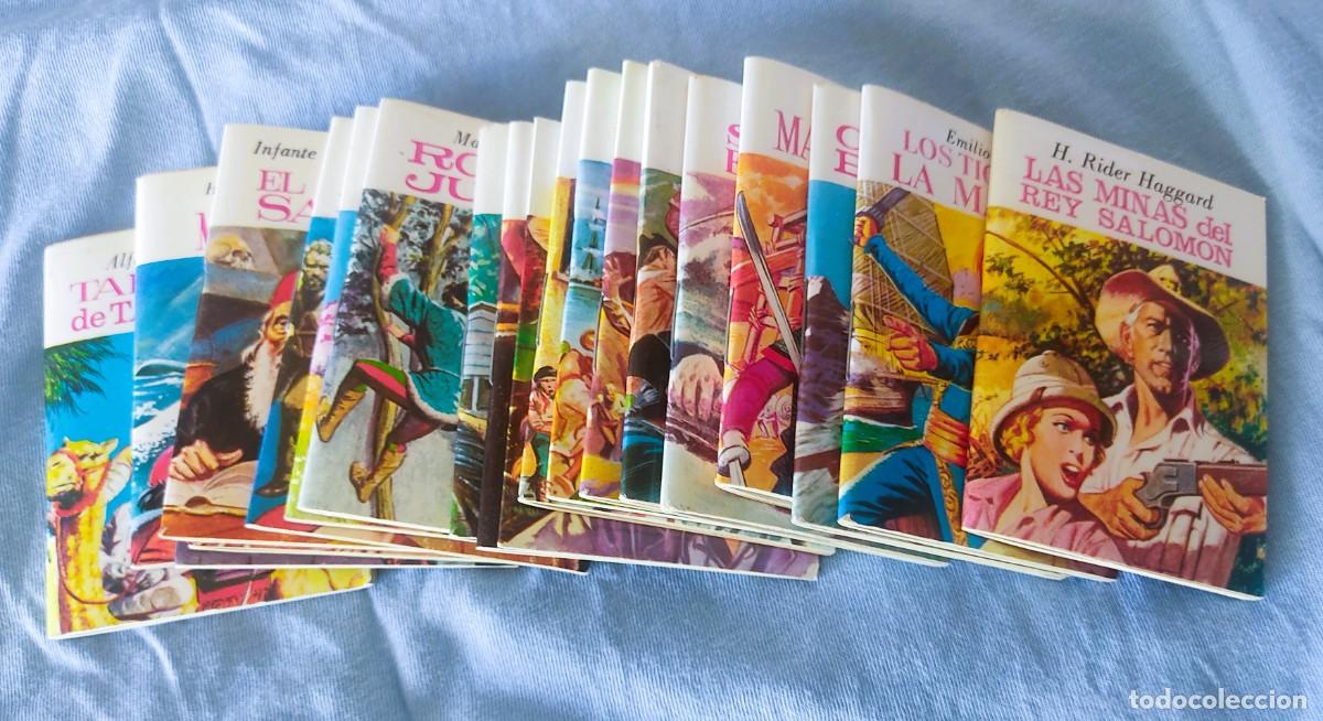 Libri di seconda mano: 20 EJEMPLARES DE LA MINIBIBLIOTECA DE LA LITERATURA UNIVERSAL DEL PETETE