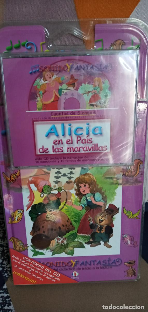 Libros de segunda mano: Alicia en el Pa&iacute;s de las Maravillas &ndash; Cuentos de Siempre &ndash; Libro + CD