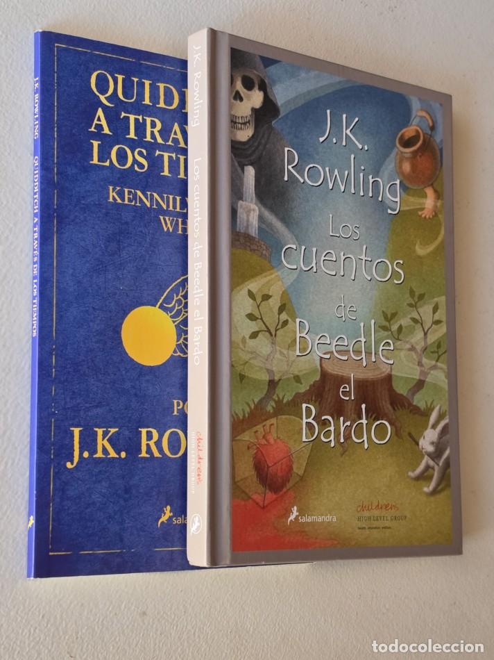 Second hand books: PACK 2 ROWLING. QUIDDITCH A TRAV&Eacute;S DE LOS TIEMPOS, - LOS CUENTOS DE BEEDLE EL BARDO - ROWLING, J.K