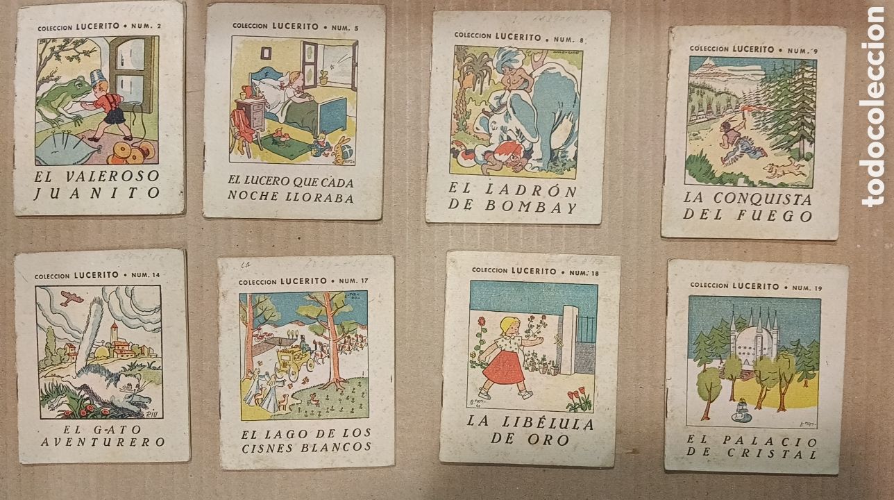 Second hand books: LOTE 8 CUENTOS COLECCI&Oacute;N LUCERITO