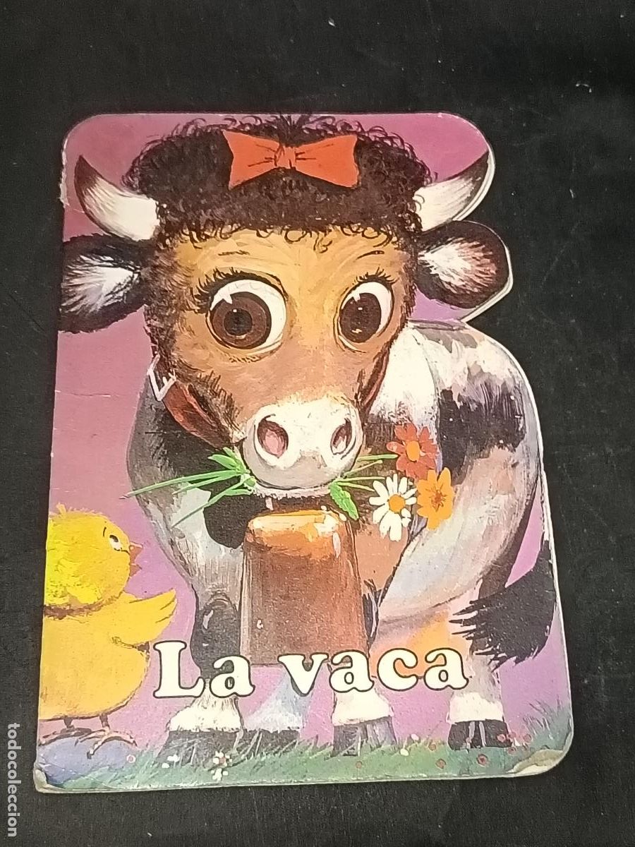 Second hand books: LA VACA - COLECCION CUENTOS TROQUELADOS FAUNA. EDITORIAL EDITORS 1987.