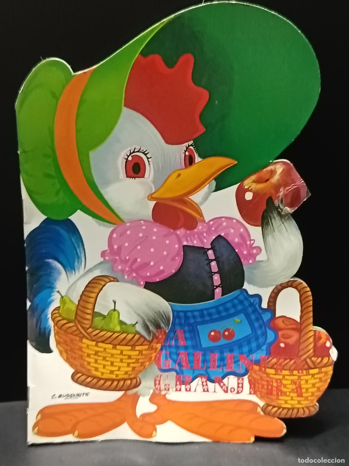 Gebrauchte B&uuml;cher: LA GALLINITA GRANJERA. COLECCION ANIMALES TROQUELADOS. EDITORIAL SALDA&Ntilde;A 1987. ILUSTRADO: C BUSQUETS